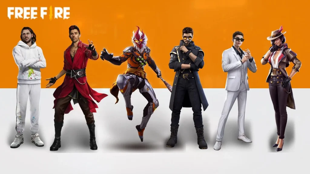 Free Fire Characters